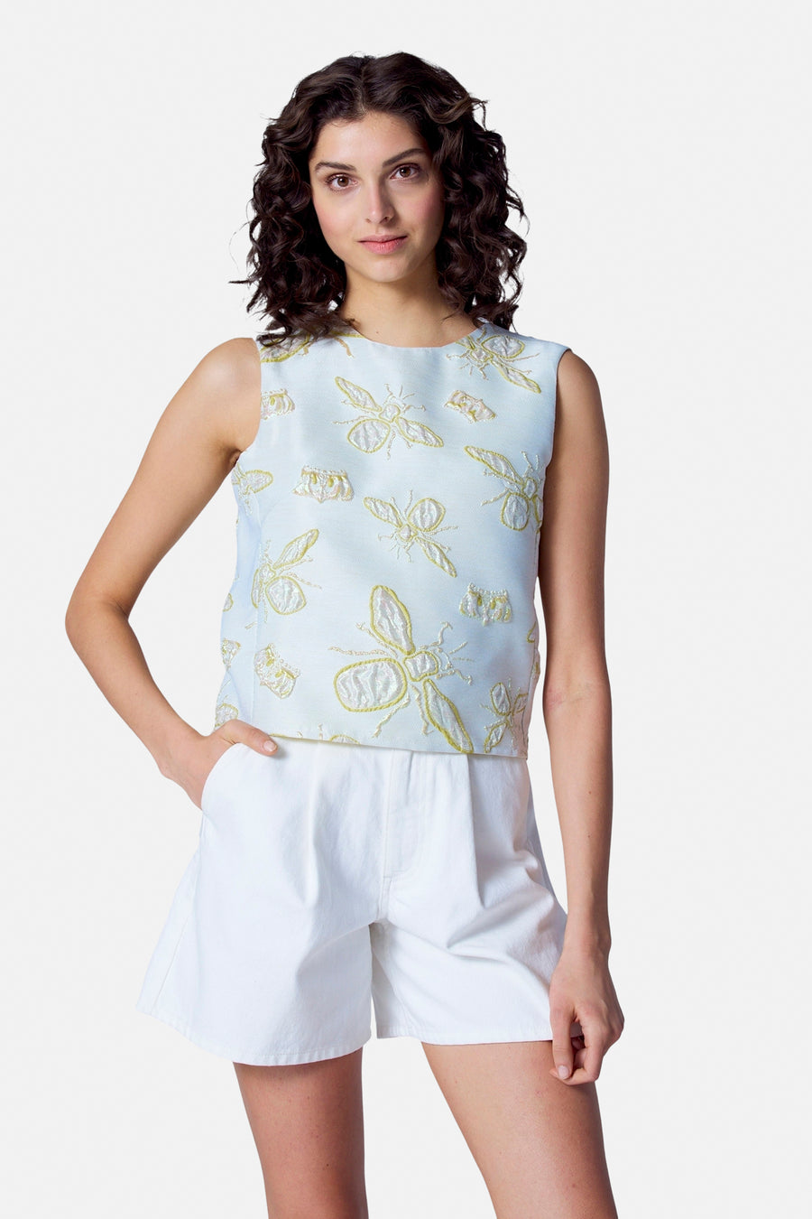 Blouse (zonder mouwen) Multicolor - Astrid Black Label