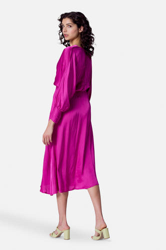 Kleedjes (lange mouwen) Roze - Astrid Black Label