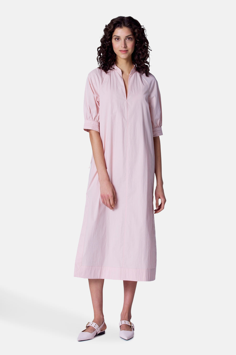 Kleedjes (korte mouwen) Roze - Astrid Black Label