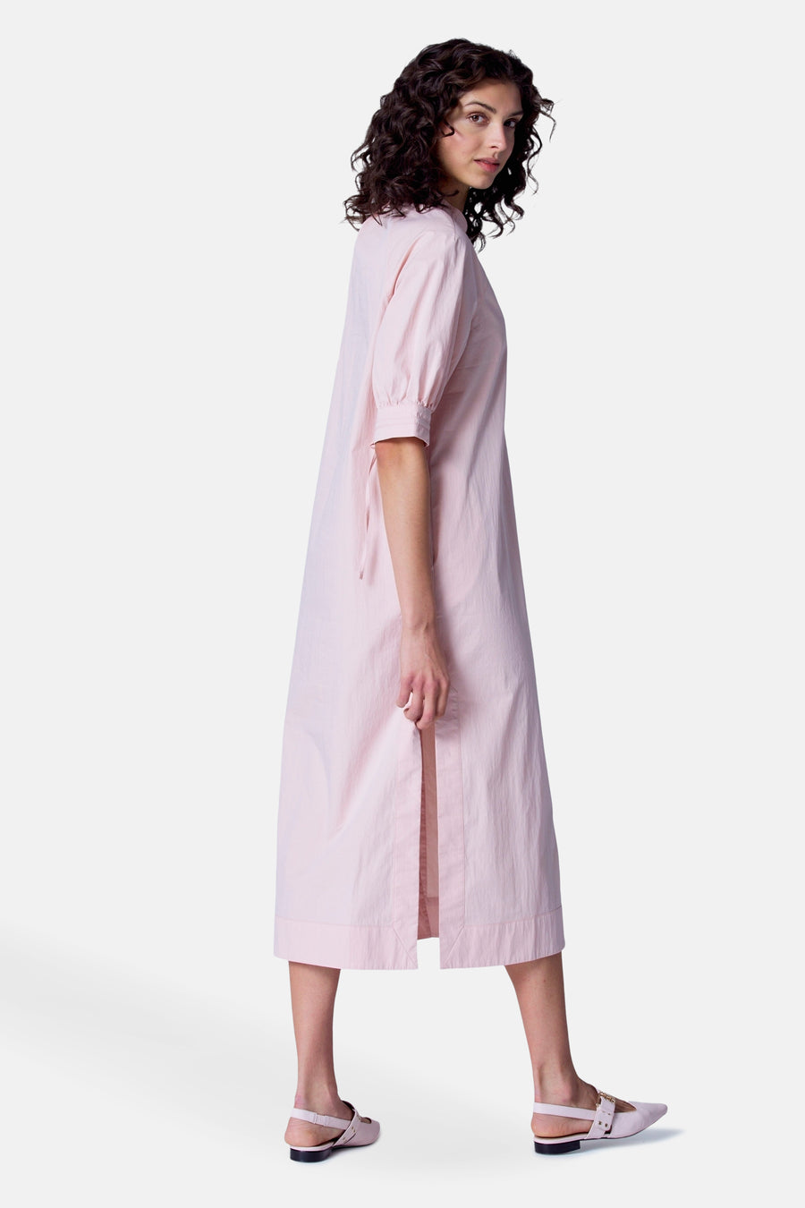 Kleedjes (korte mouwen) Roze - Astrid Black Label