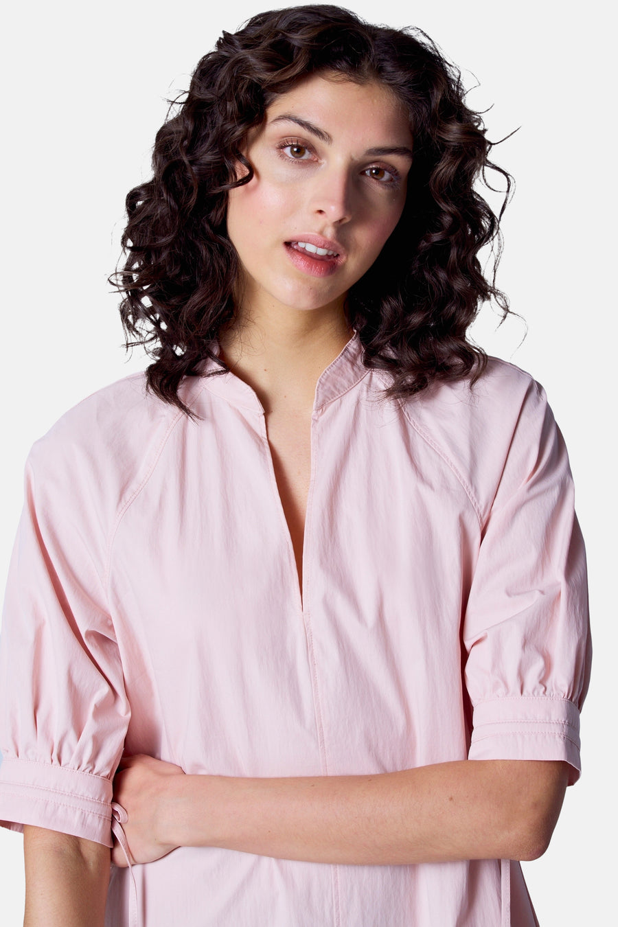 Kleedjes (korte mouwen) Roze - Astrid Black Label