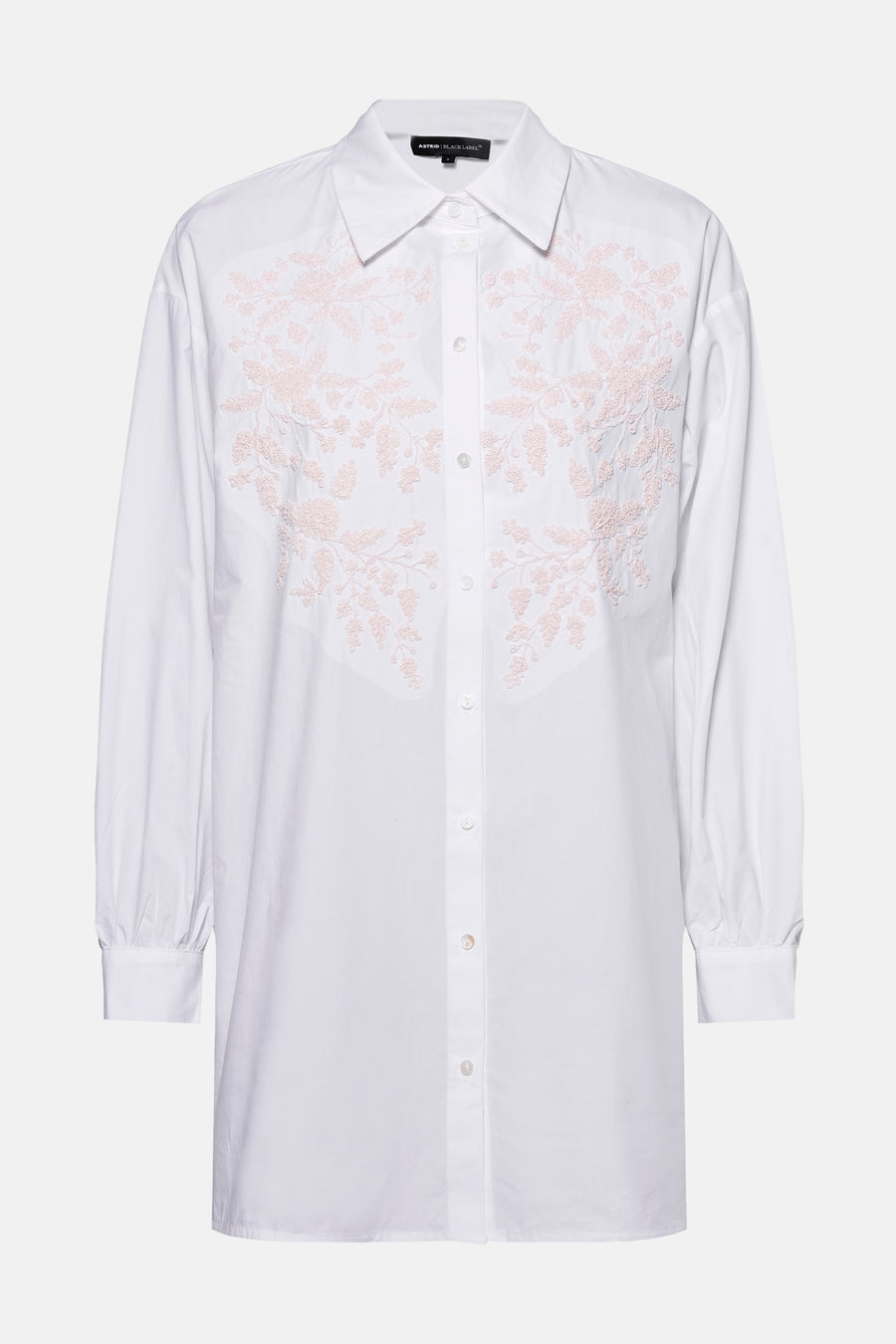Hemd (lange mouwen) Wit - Astrid Black Label