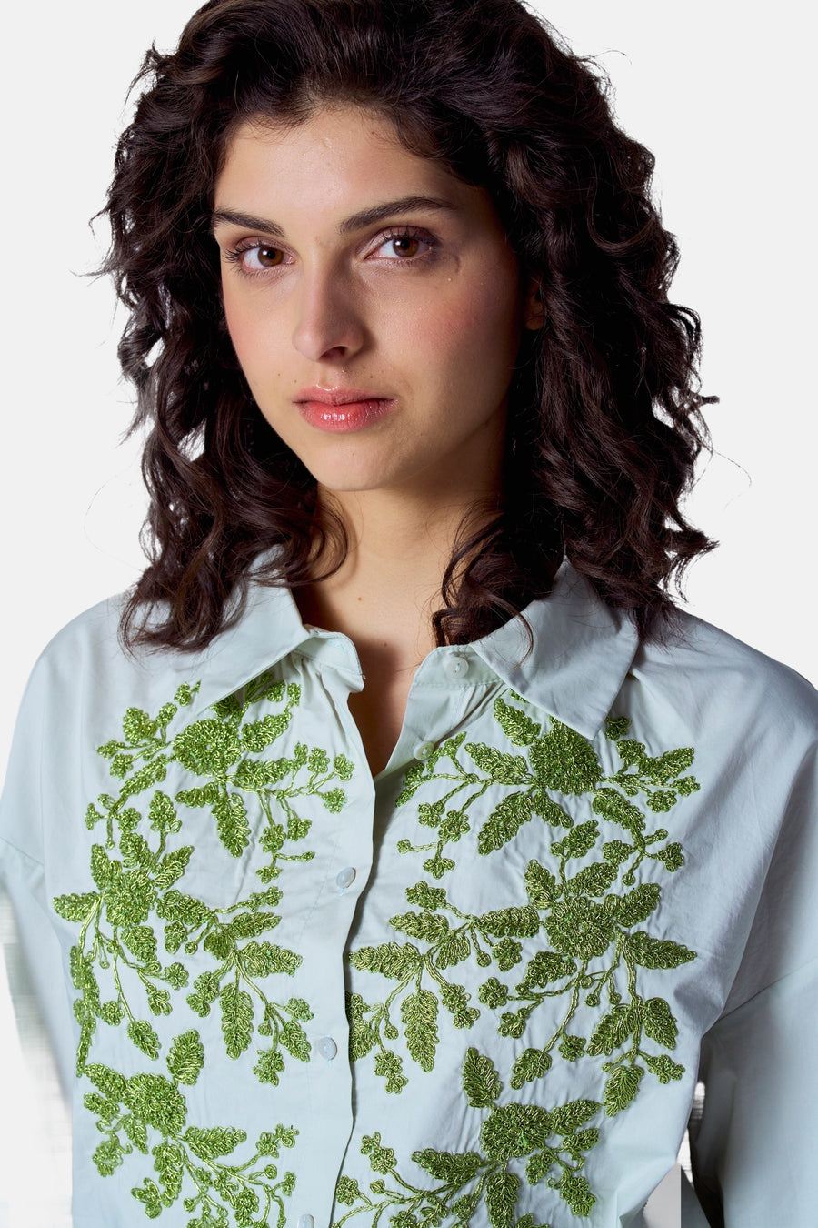 Blouse (lange mouwen) Groen - Astrid Black Label