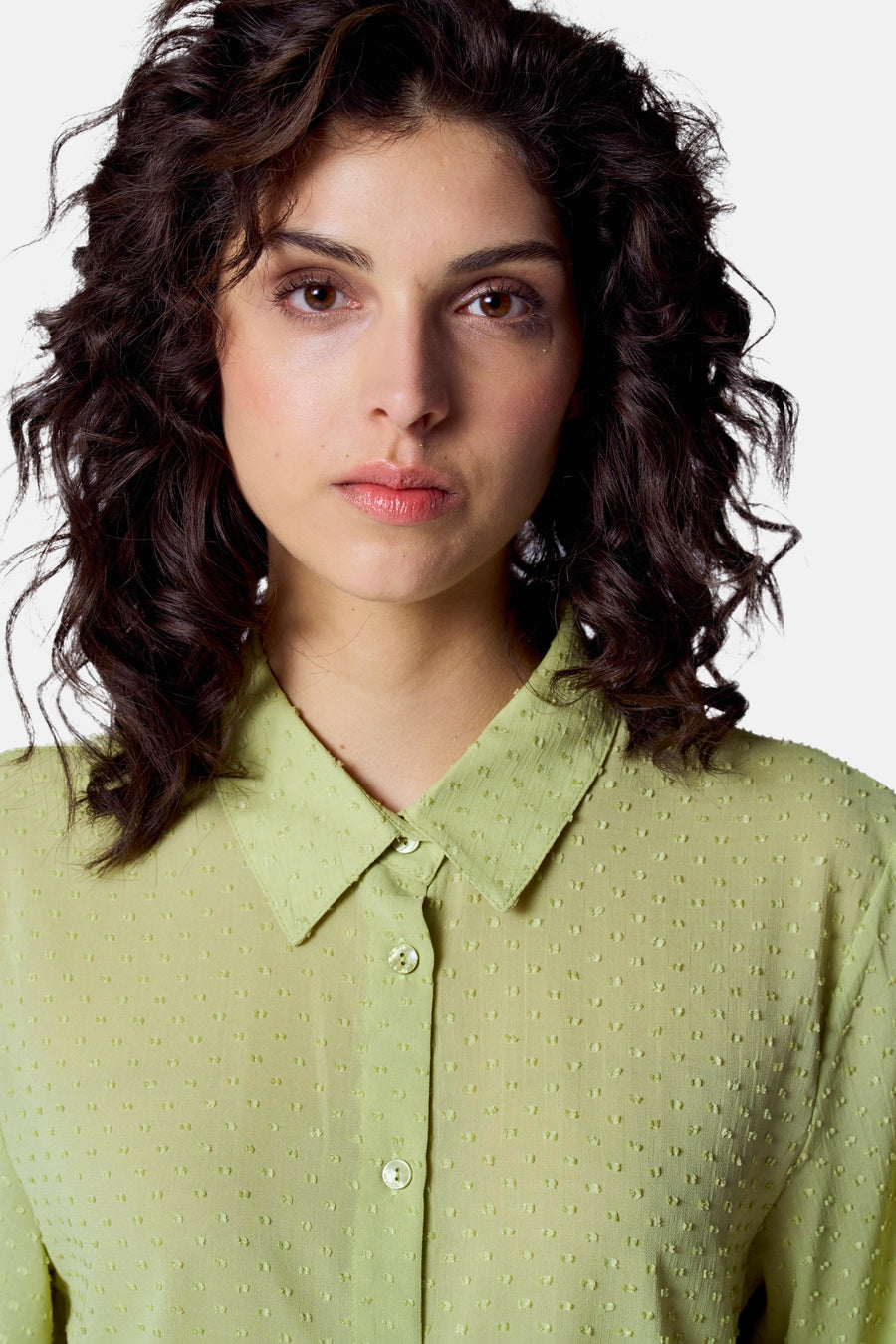 Blouse (korte mouwen) Groen - Astrid Black Label