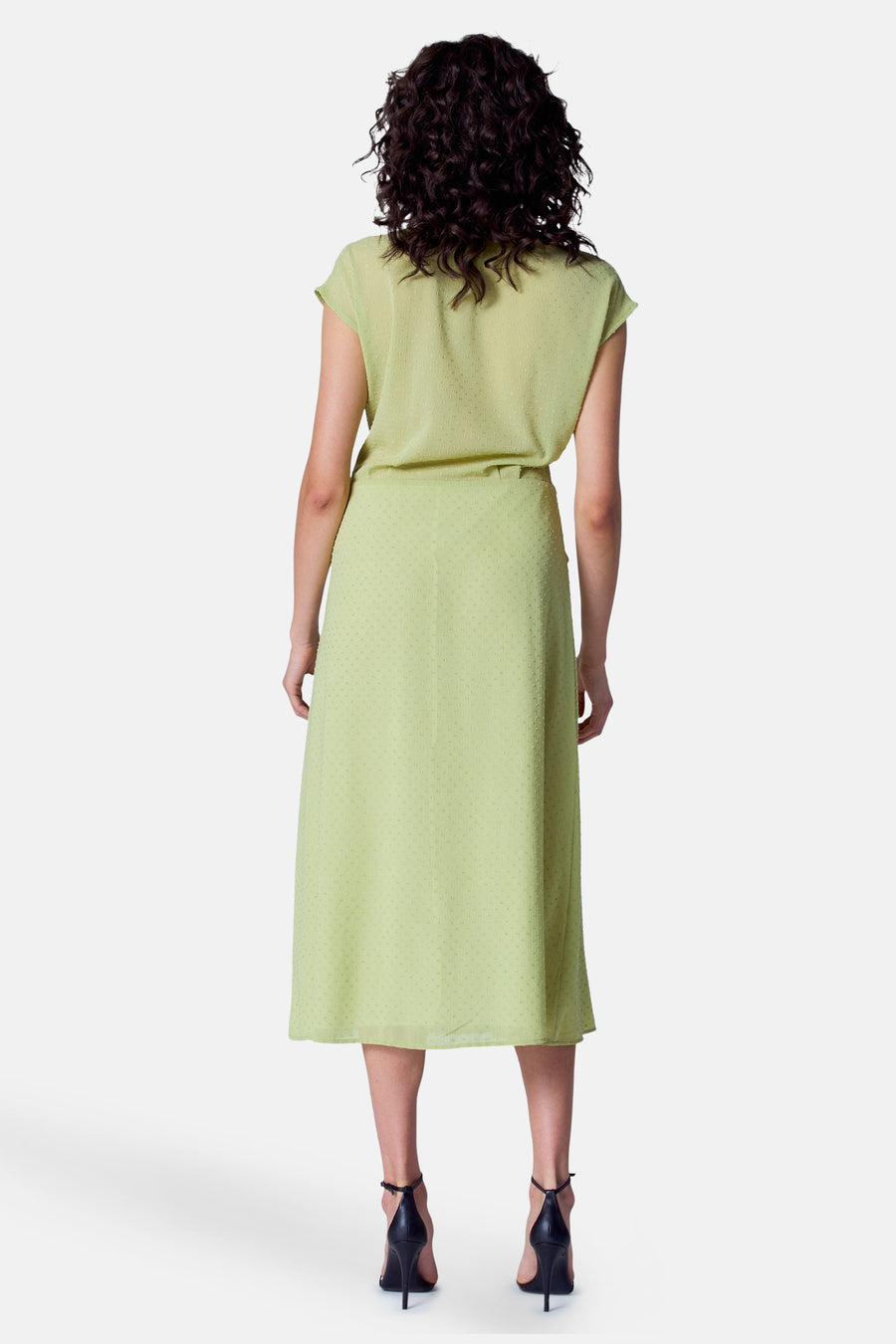 Kleedjes (korte mouwen) Groen - Astrid Black Label