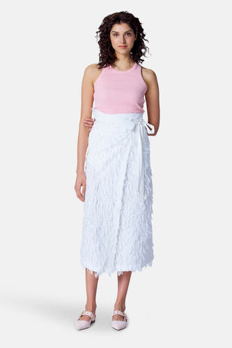 Rok 3/4 Wit - Astrid Black Label