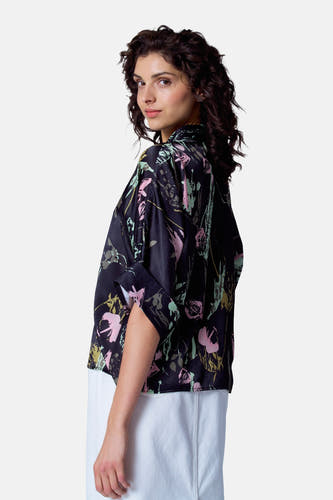 Blouse 3/4 Multicolor - Astrid Black Label