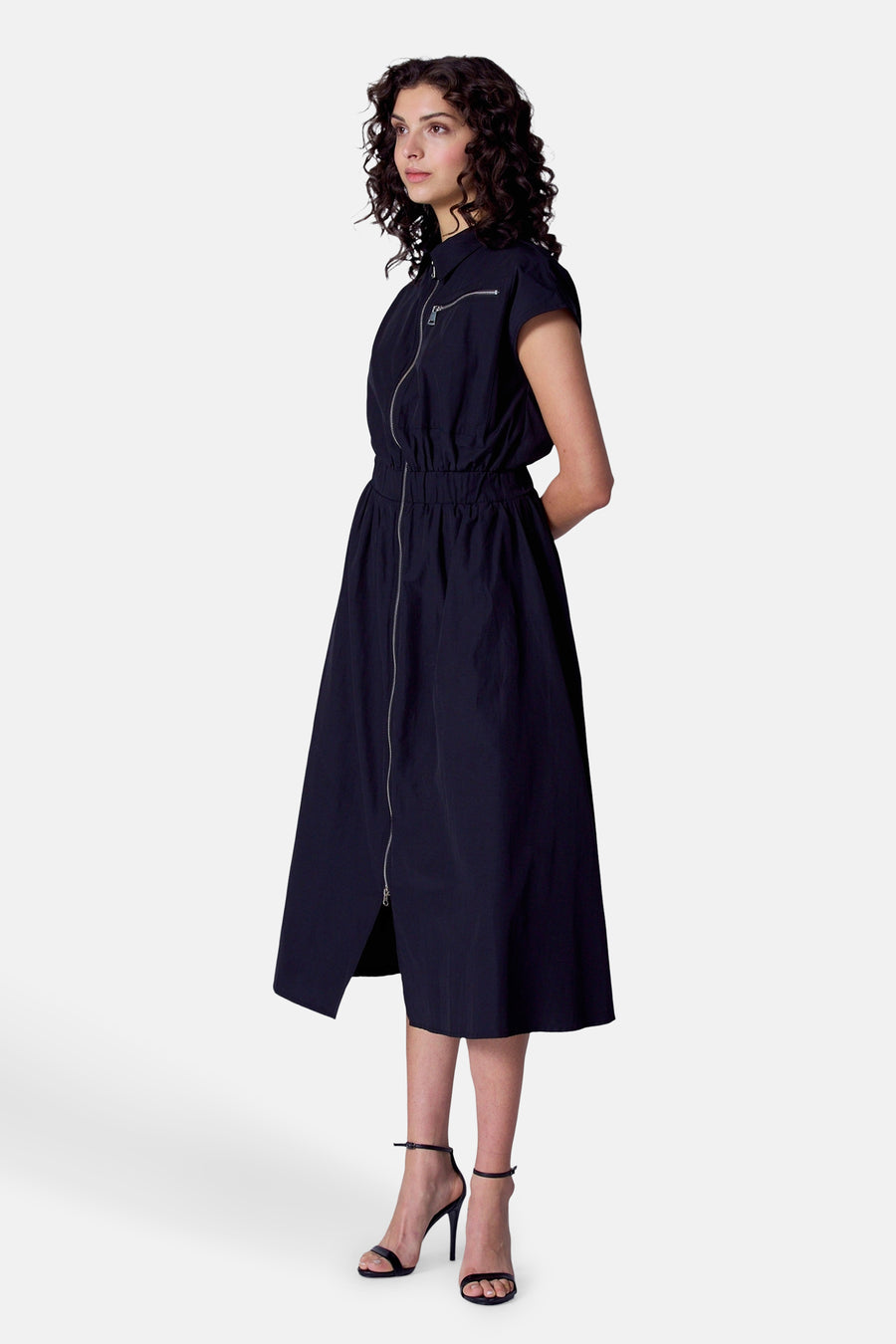 Kleedjes (korte mouwen) Zwart - Astrid Black Label