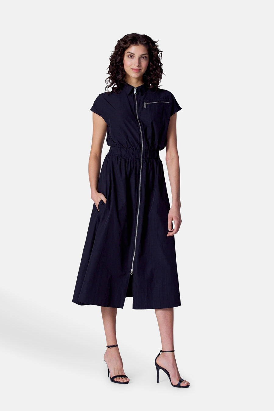 Kleedjes (korte mouwen) Zwart - Astrid Black Label