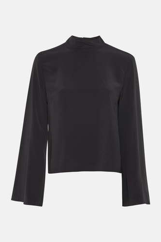 Blouse (lange mouwen) Zwart - Astrid Black Label
