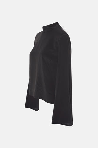 Blouse (lange mouwen) Zwart - Astrid Black Label
