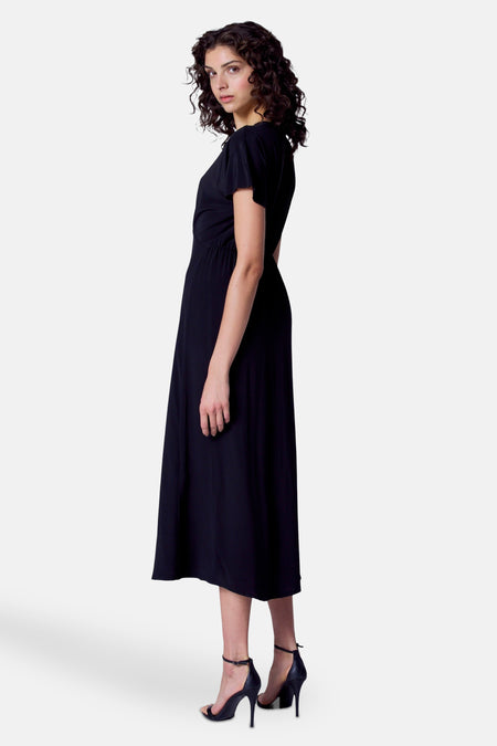 Kleedjes (korte mouwen) Zwart - Astrid Black Label
