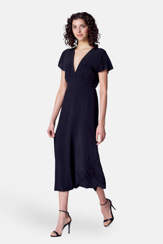 Kleedjes (korte mouwen) Zwart - Astrid Black Label