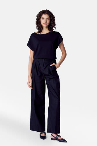 Trui met ronde hals Zwart - Astrid Black Label