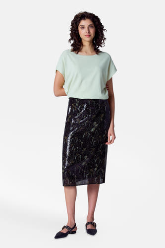 Trui met ronde hals Groen - Astrid Black Label