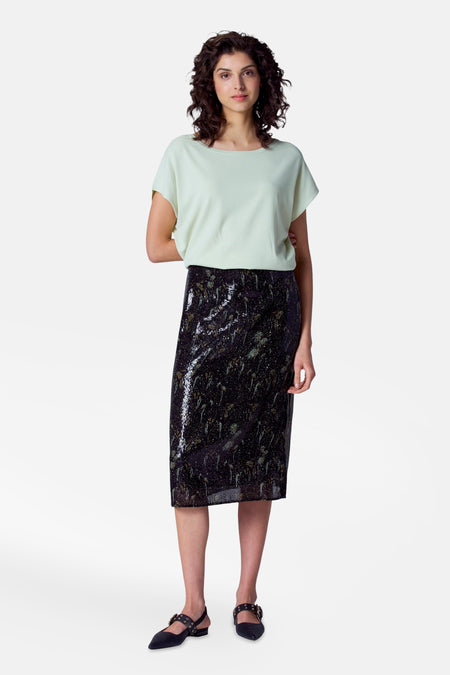 Trui met ronde hals Groen - Astrid Black Label