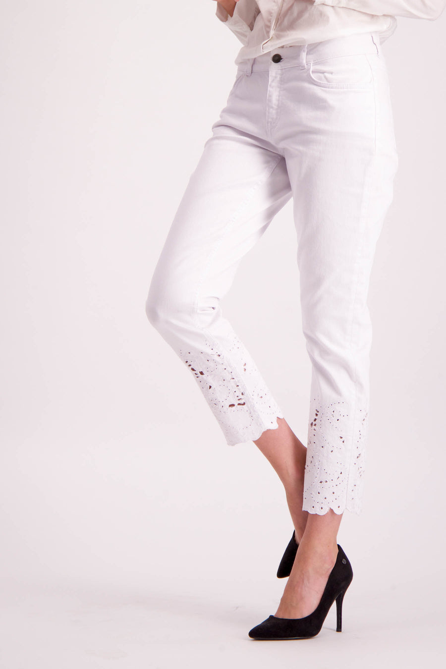 Jeans skinny Wit - Astrid Black Label