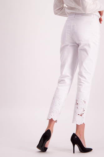 Jeans skinny Wit - Astrid Black Label