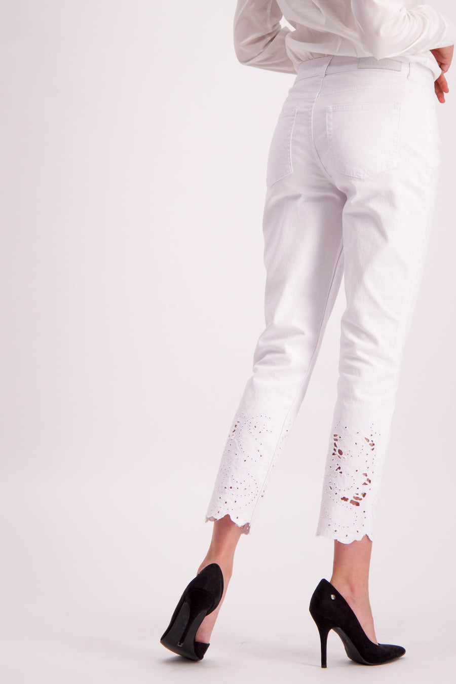 Jeans skinny Wit - Astrid Black Label