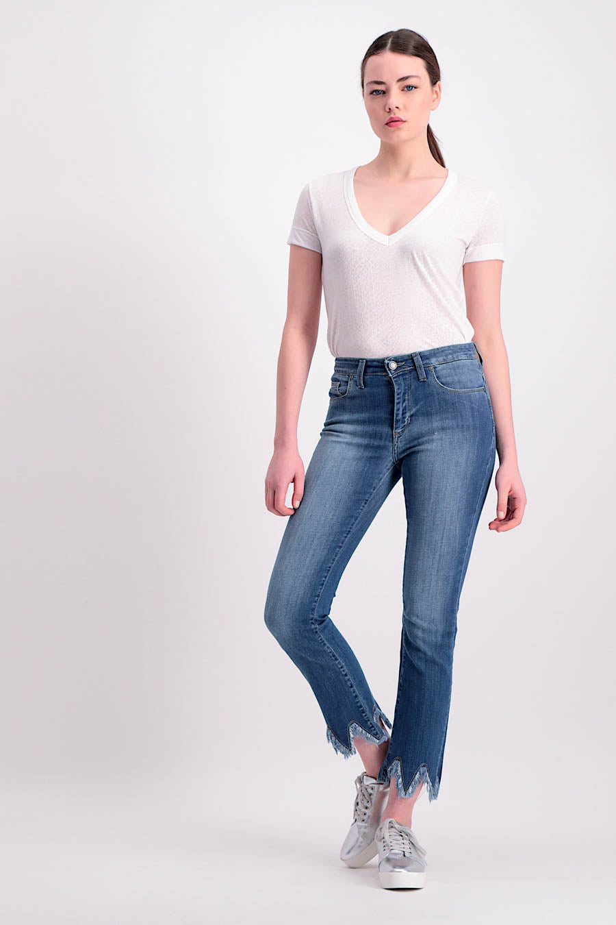 Jeans 7/8 Blauw - Astrid Black Label