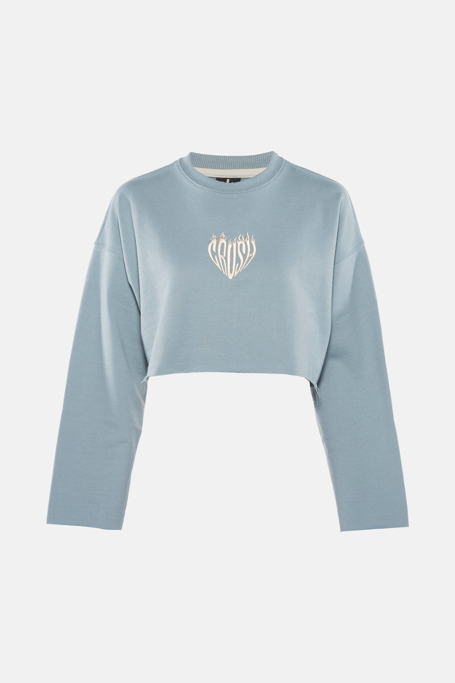 Sweater met ronde hals Blauw - KAOTIKO