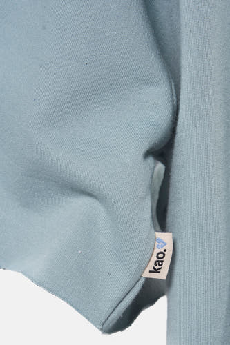 Sweater met ronde hals Blauw - KAOTIKO