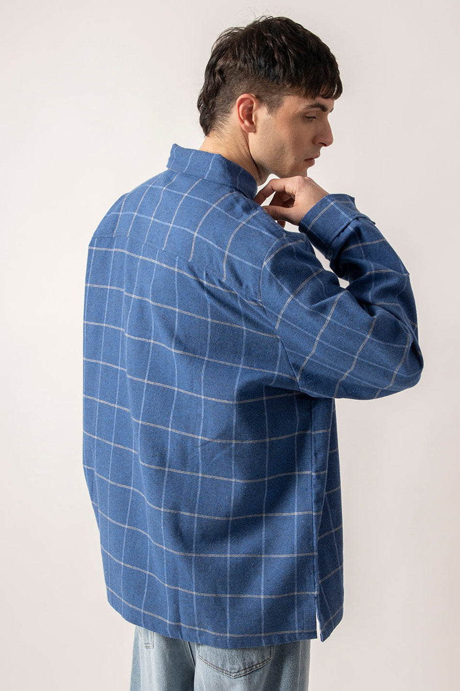 Hemd (lange mouwen) Blauw - KAOTIKO