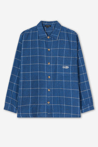 Hemd (lange mouwen) Blauw - KAOTIKO