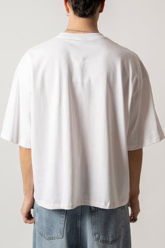 T-shirt (korte mouwen) Wit - KAOTIKO