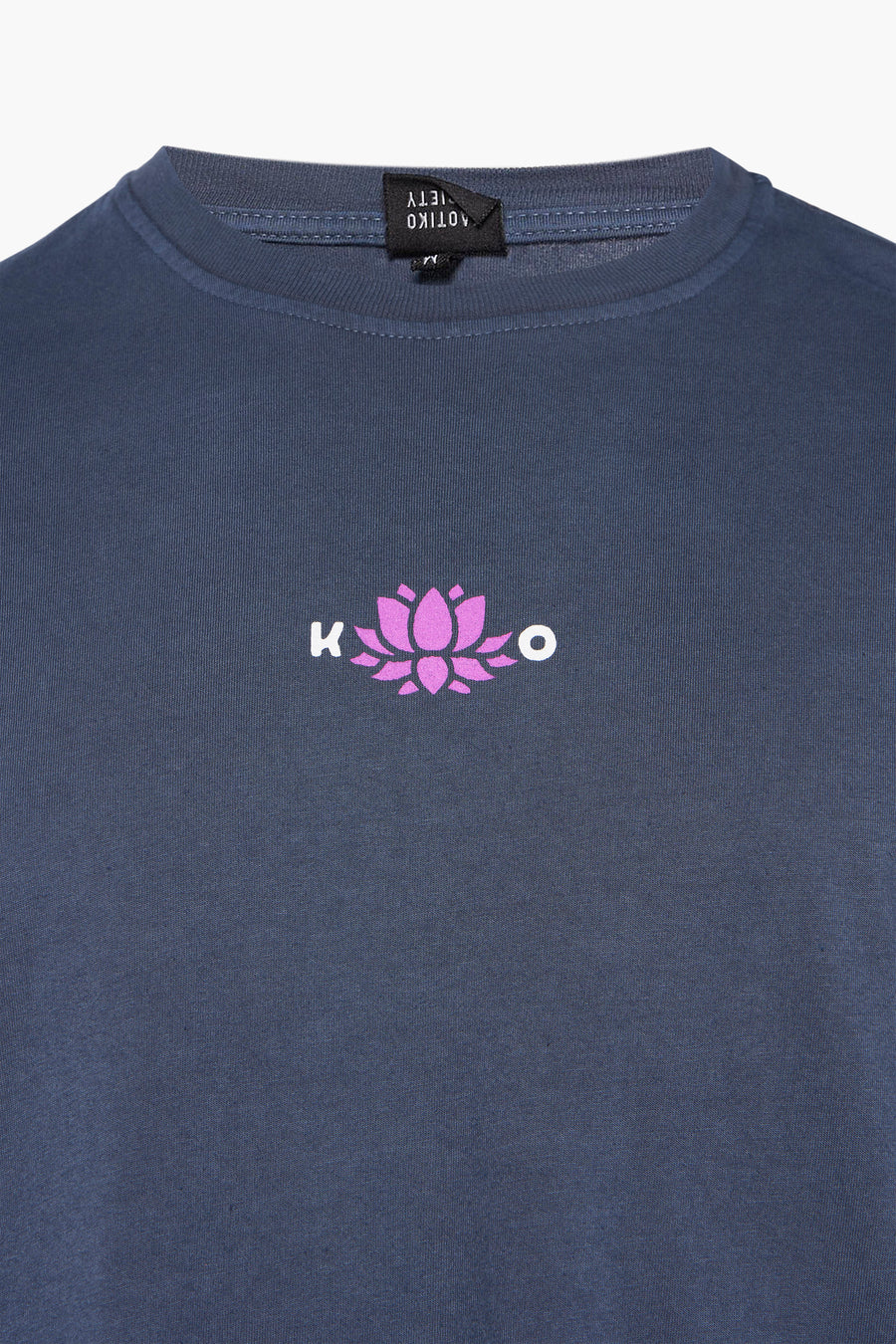 T-shirt (korte mouwen) Blauw - KAOTIKO