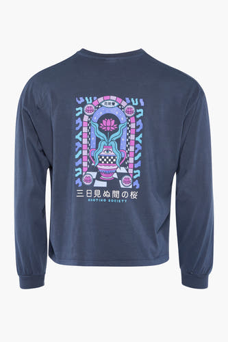 T-shirt (korte mouwen) Blauw - KAOTIKO