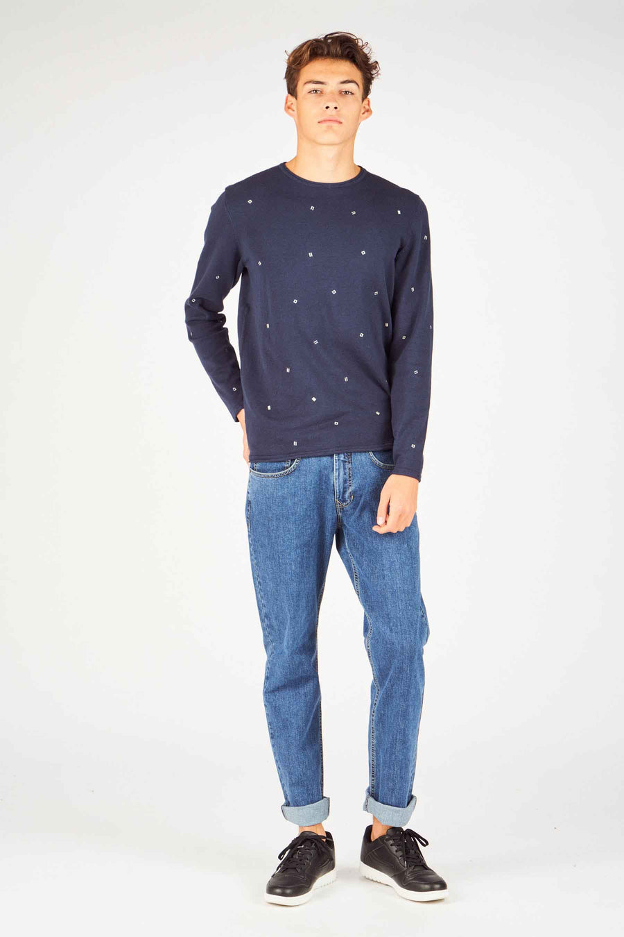 Jeans straight Mid blue denim - MAC