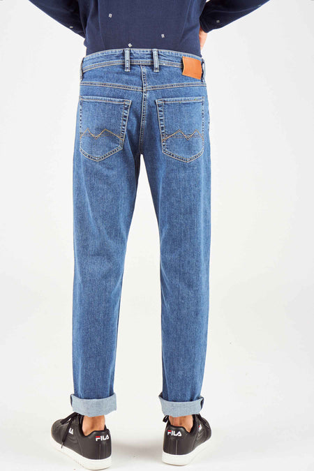 Jeans straight Mid blue denim - MAC