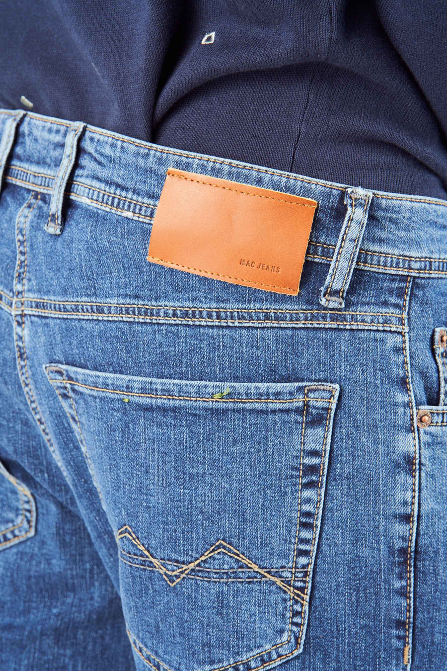 Jeans straight Mid blue denim - MAC