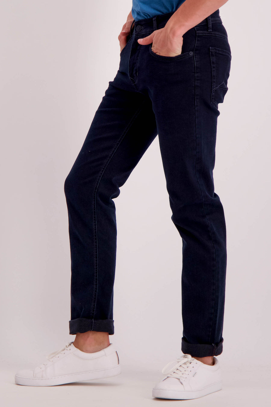 Jeans straight Blue black denim - MAC