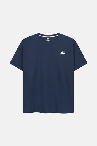 T-shirt (korte mouwen) Blauw - BASELAB