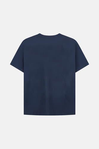 T-shirt (korte mouwen) Blauw - BASELAB