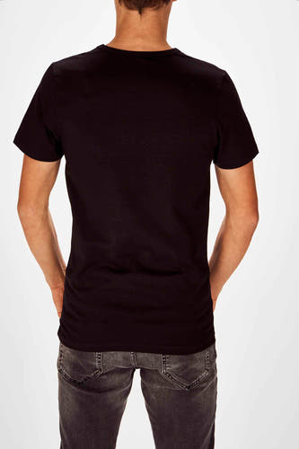 T-shirt (korte mouwen) Zwart - Bruce & Butler