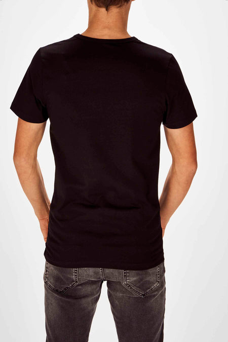 T-shirt (korte mouwen) Zwart - Bruce & Butler