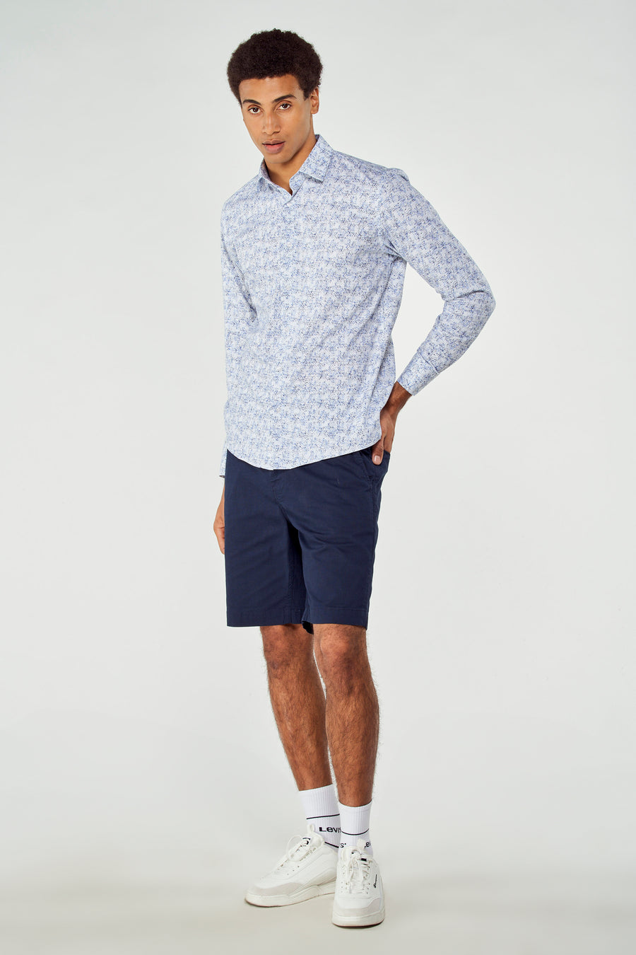 Bermuda Blauw - Bruce & Butler