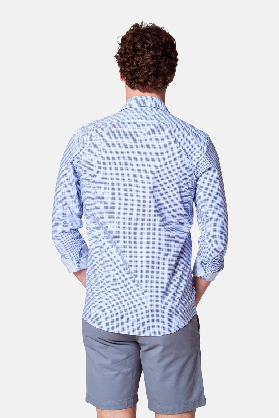 Hemd (lange mouwen) Blauw - Bruce & Butler