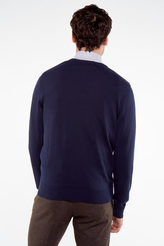 Trui met ronde hals Blauw - Bruce & Butler