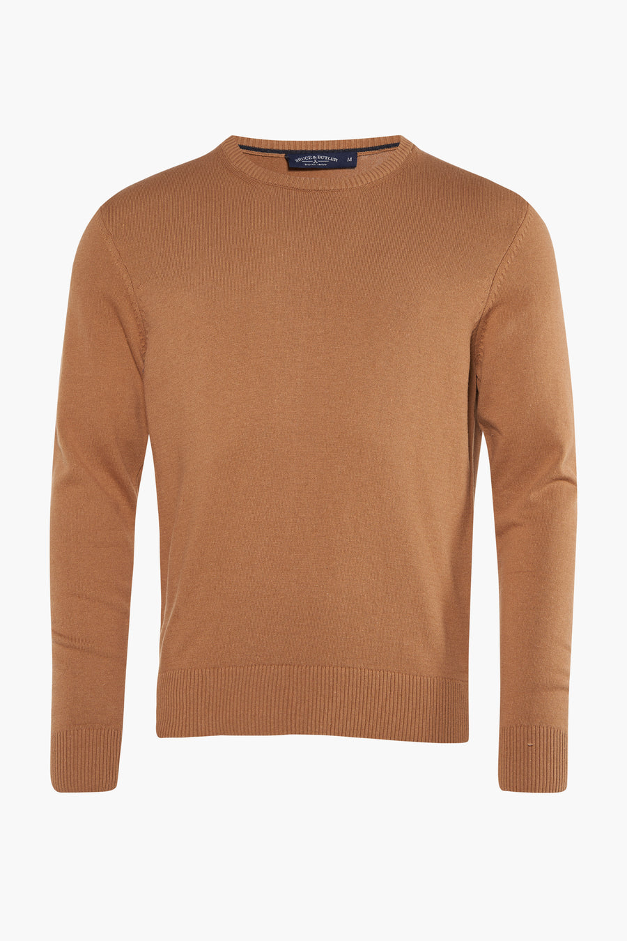 Trui met ronde hals Beige - Bruce & Butler