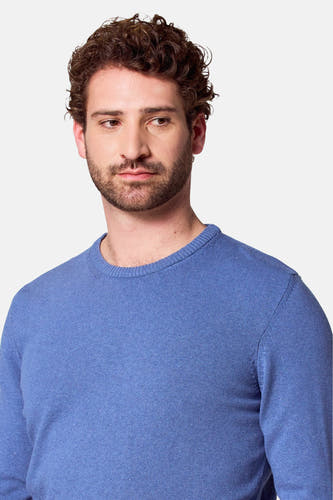 Trui met ronde hals Blauw - Bruce & Butler