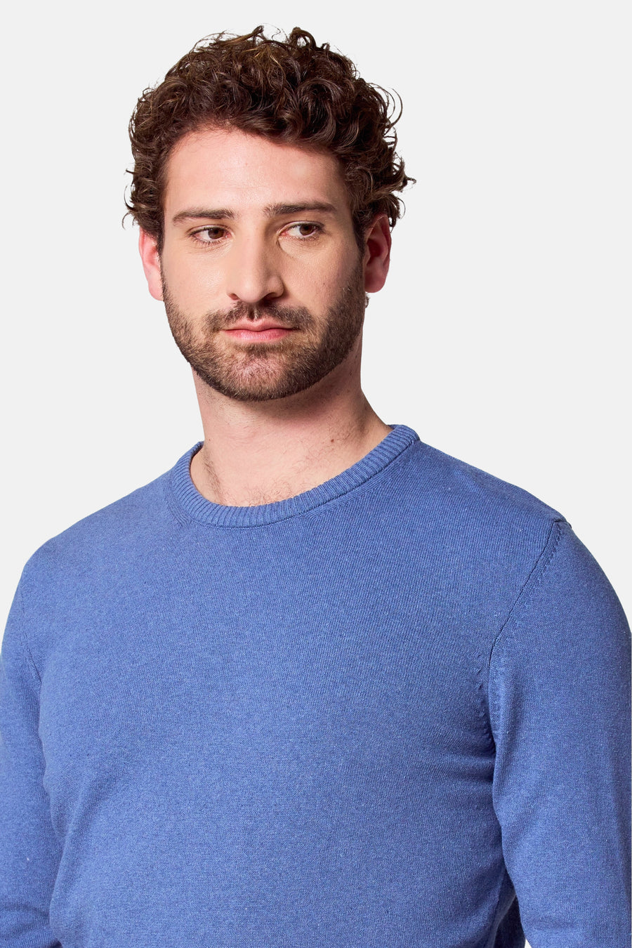 Trui met ronde hals Blauw - Bruce & Butler