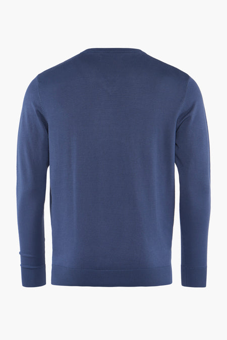 Trui met V-hals Blauw - Bruce & Butler