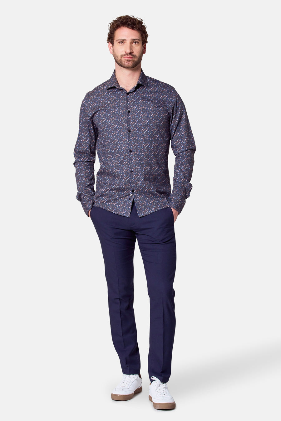 Hemd (lange mouwen) Zwart - Bruce & Butler