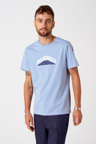 T-shirt (korte mouwen) Blauw - Cyclo Club Marcel