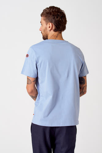 T-shirt (korte mouwen) Blauw - Cyclo Club Marcel