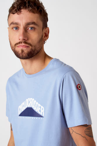 T-shirt (korte mouwen) Blauw - Cyclo Club Marcel